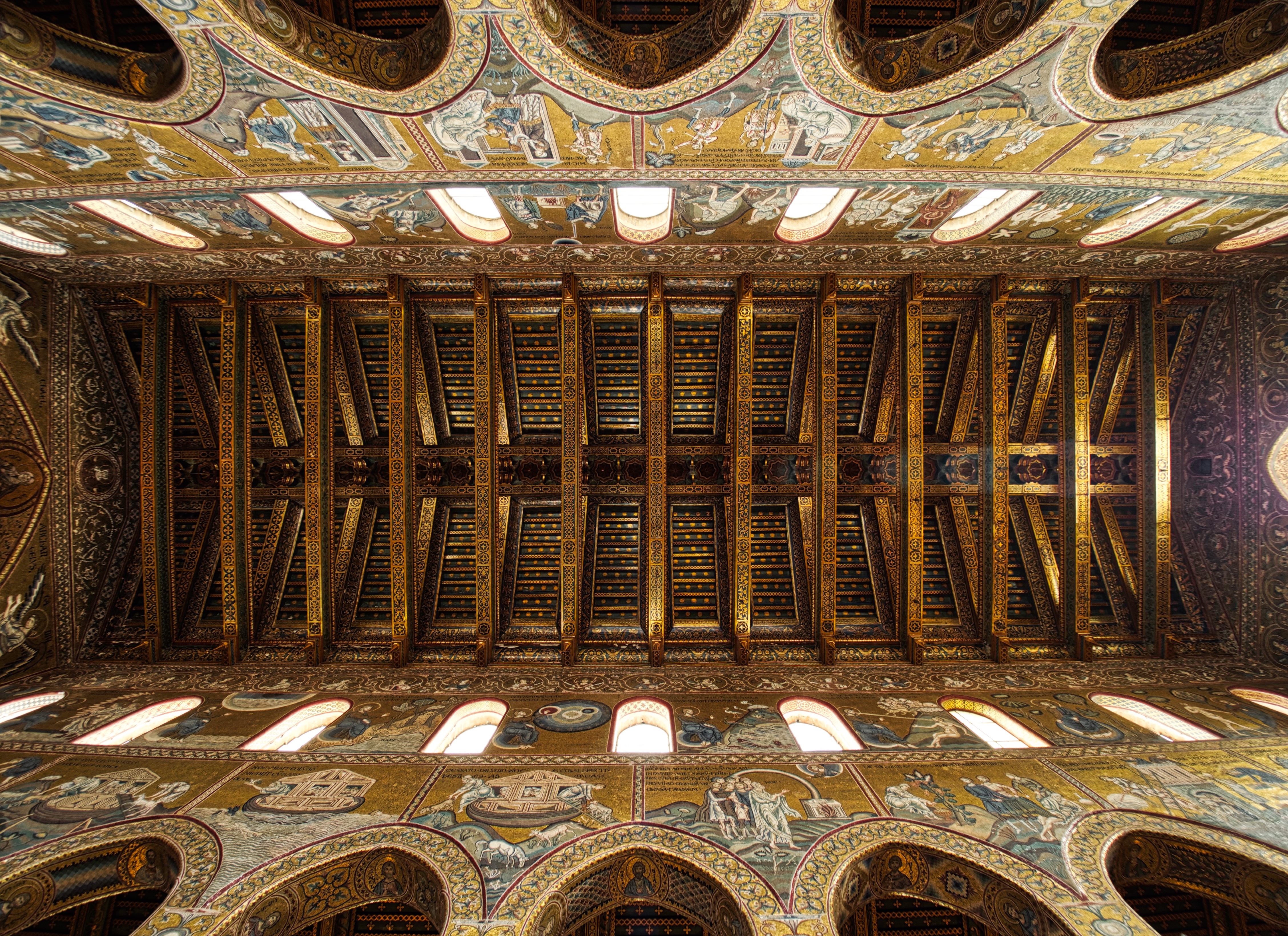 Duomo di Monreale Ceiling